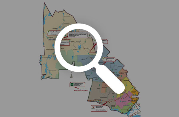 Cliquez pour consulter la carte des conseillers forestiers accrédités